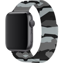 Bushco Store Apple Watch 2 3 4 5 6 Se 38MM 40MM Uyumlu Metal Kordon Kayış Bileklik
