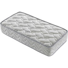 KuponsArt 60X130 Kupons Silver Ortopedik Yaylı Bebek Yatak