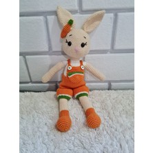 Doremi Amigurumi El Örgüsü Oyuncak Havuç Tavşan