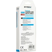 Syrox C70 Micro USB 2.0A Hızlı Şarj ve Data Kablosu