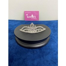 Kontes Gelin Gümüş Rengi Saç Aksesuarı