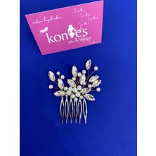 Kontes Gelin Şeffaf Saç Aksesuarı