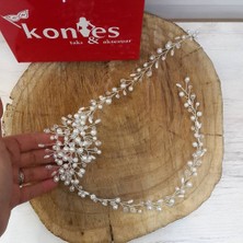 Kontes Gelin Tacı  Saç  Aksesuarı