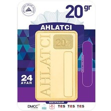 Ahlatcı 20 Gram (995) 24 Ayar Külçe Altın