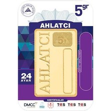 Ahlatcı 5 Gram (995) 24 Ayar Külçe Altın