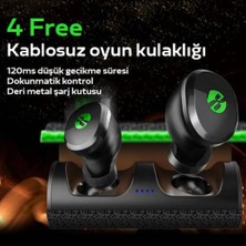 Polhammobile Polham Düşük Ms Gaming Mikrofonlu Bluetooth Kulaklık, Su ve Ter Geçirmez Oyuncu Kulaklığı