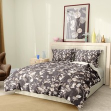 Monohome Premium Luxury Çift Kişilik Nevresim Takımı 3D Pamuk Saten Ivy Dream