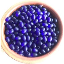 Flea Market 8mm Oval Cam Boncuk - Takı Boncuğu - 50 Adet -