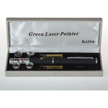 Yeşil Lazer Pointer 50 Mw 15 Km Etkili (5 Başlıklı)