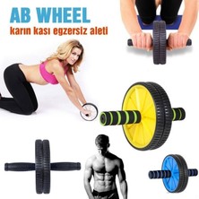 Ab Wheel Vücut Geliştirme ve Egzersiz Aleti