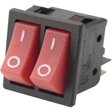 End Elektrik Ikili Işıksız Anahtar 4 Bacaklı