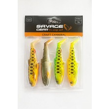 Savage Gear Craft Cannibal 10.5cm 12GR Dark Water Mix 4 Adet