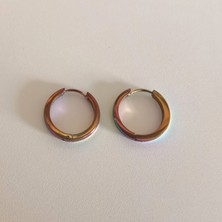 Bylin Rainbow Cerrahi Çelik Halka Küpe-Halka İç Çapı 12mm/1 çift