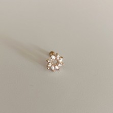 Bylin Cerrahi Çelik Rüzgargülü Piercing Rosegold