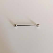 Bylin Cerrahi Çelik Köprü Piercing 36 mm