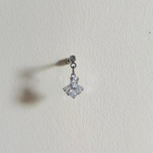 Bylin Cerrahi Çelik Yelpaze Kıkırdak Piercing