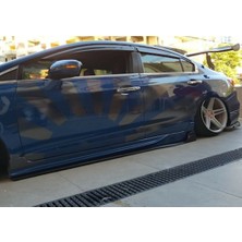 MKG Seat Leon 2005-2012 F30 Kulaklı Model Yan Marşpiyel 2 Adet Piona Black