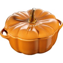 Staub Ceramıque Seramik Cocotte | Tarçın | 15 cm | 700 ml | Balkabağı