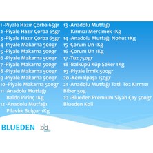 Blueden Kumanya Yardım Paketi 22 Parça 123 Nolu Paket