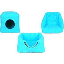 Pet Pretty Petpretty VP-1542 Üç Fonksiyonlu Kumaş Yuva Mavi