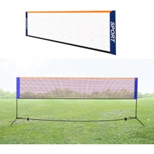 Sport Taşınabilir Badminton Net Yedek Badminton Standart Boyutu Spor Ekipmanları Backdyard Için - 5.1m (Yurt Dışından)