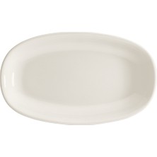 Bonna Porselen Gourmet Oval Kayık Tabak 19 cm. 6 Adet