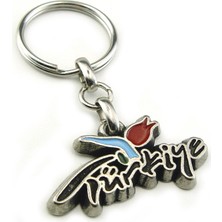 Anahtarlık Sepeti Türkiye Logo Metal Anahtarlık