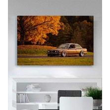VeraStore Bmw Araba Kanvas Tablo Oturma Odası Ev Ofis Çalışma Dekor