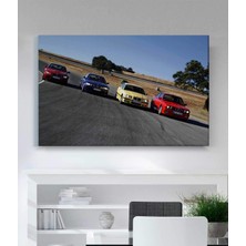 VeraStore Bmw Araba Kanvas Tablo Oturma Odası Ev Ofis Çalışma Dekor