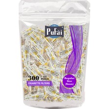 Pufai Sigara Filtresi Normal Boy 8 mm Tar Katran Süzen Ağızlık 490 Adet 1 Paket 7 Kutu