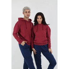 Gebbem  Bordo  Kapşonlu Sweatshirt