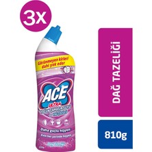 Ace Ultra Power Jel Kıvamlı Çamaşır Suyu Dağ Tazeliği 810 gr x  3 Adet