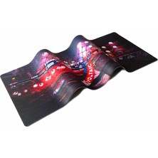 Xrades Kırmızı AK47 90X40 cm Xxl Gaming Oyuncu Mousepad Mouse Pad