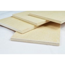 ECS ECSAHŞAP12MM Her Türlü Ebat Kavak   Kontraplak 40X40 cm (1 Adet)