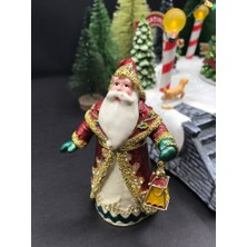 Thimbles & More Yılbaşı Noel Baba Fenerli Aksesuar Kutusu Mücevher Kutusu