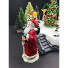 Thimbles & More Yılbaşı Hediye Çuvallı Noel Baba Aksesuar Kutusu Mücevher Kutusu