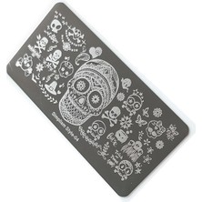Aba Nails Nail Art Stamping Baskı Plakası S04