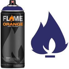 Flame Orange 400ML Sprey Boya N:428 Cosmos Blue Dark