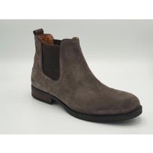Freefoot 3601-1 Taupe Süet Çekme Erkek Bot
