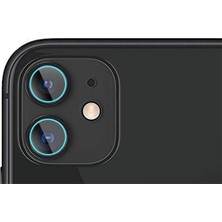 Albatech Apple iPhone 12 Mini Kamera Lens Koruyucu Cam Film ve Şeffaf Kılıf