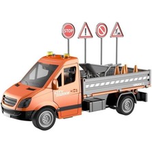 Vardem 1:16 Sürtmeli Işıklı Sesli Yol Trafik Kamyoneti WY593B