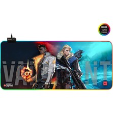 Digipod RGB Gaming  Oyuncu Mousepad Kaymaz Taban valorant 70 X 30 4mm Kalınlık