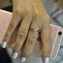 By Golden House Kalp ve Iki Harfli Yüzük