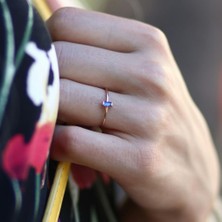 By Golden House Baget Safir Yüzük