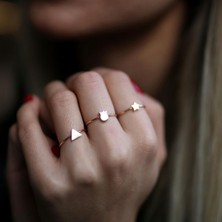 By Golden House Figür Yüzük