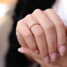 By Golden House Pırlanta Örgü Alyans