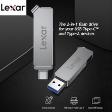 Lexar Jumpdrive Dual Drive D30C USB 3.1 Type-C Flash (Yurt Dışından)
