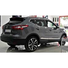 OTOTUNING53 Nissan Qashqai Krom 4'lü Set -Yan Kapı Çıtası-Bagaj Çıtası-Bagaj Alt Çıtası-Kapı Eşiği 2014 -2020