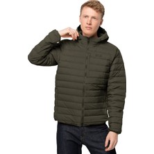 Jack Wolfskin Glowing Mountain Jacket M Erkek Outdoor Montu 1206341-4144 Yeşil