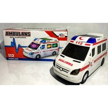 Kardelen Pilli Ambulans Büyük Boy Sesli Işıklı Ambulans